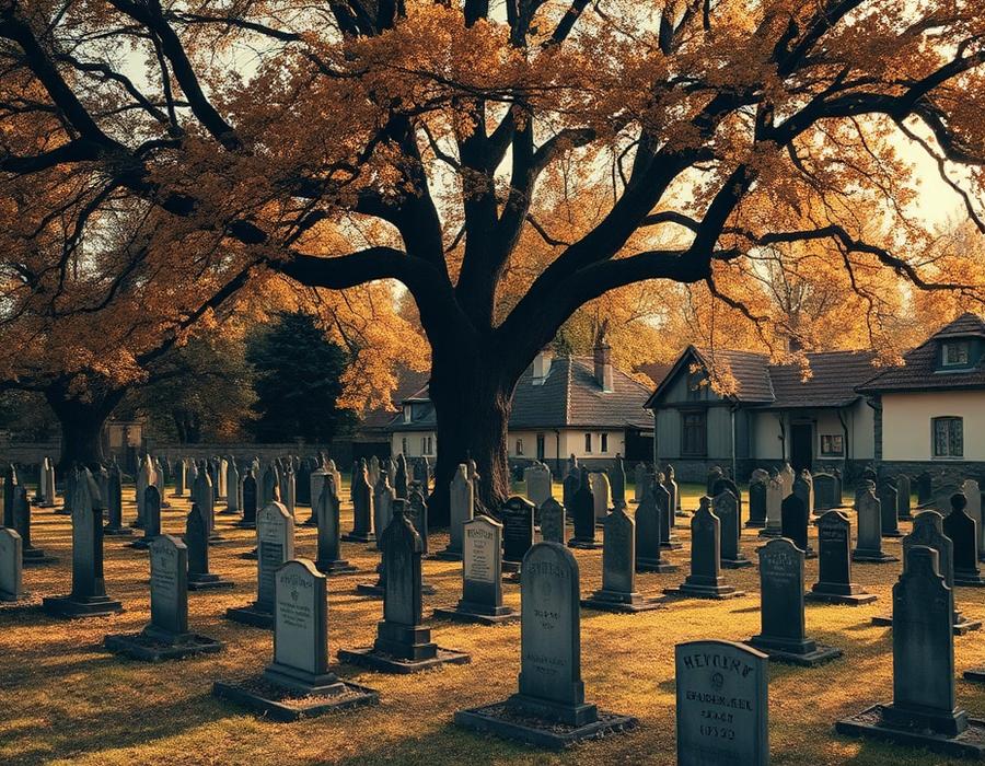 Handwerk, Schulen und der alte Friedhof